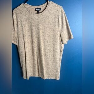 Express Tan Short Sleeve Tee